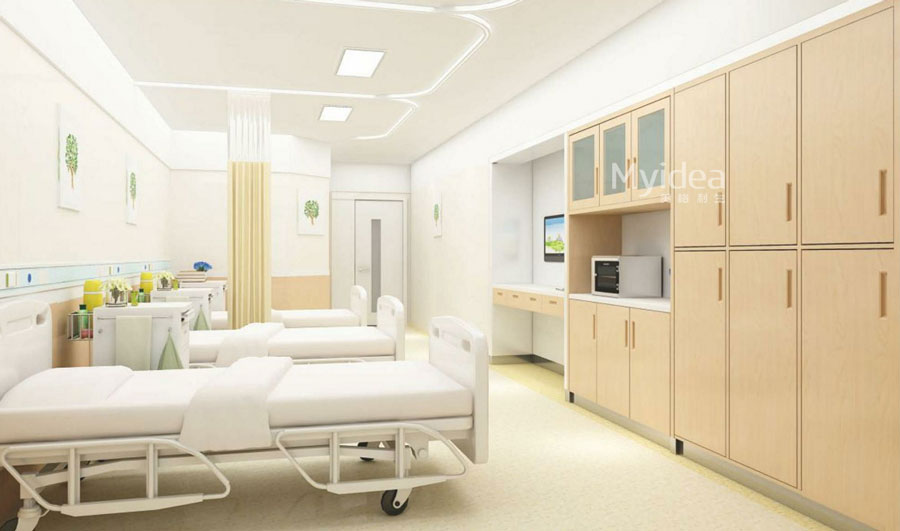 医院单人床-住院护理床